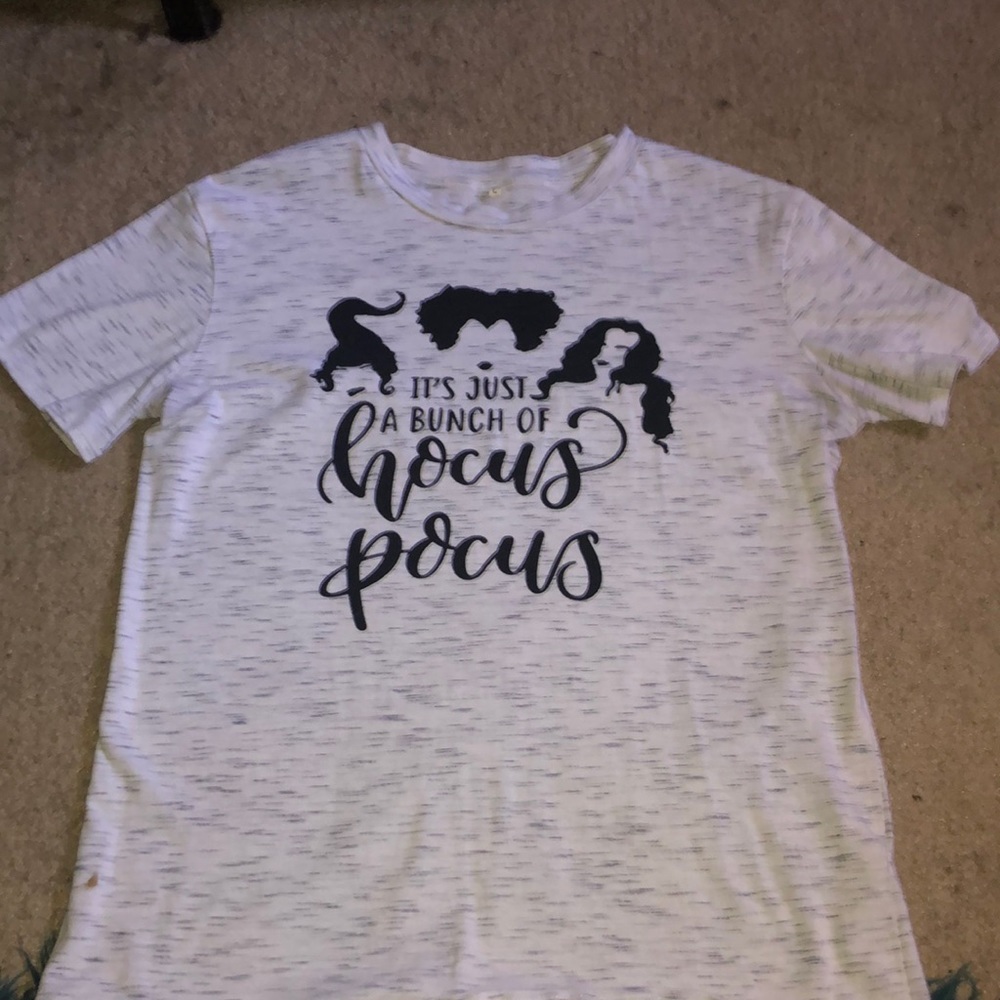 Self made by me It’s a size L 80% cotton 20% Polyester Grey and black